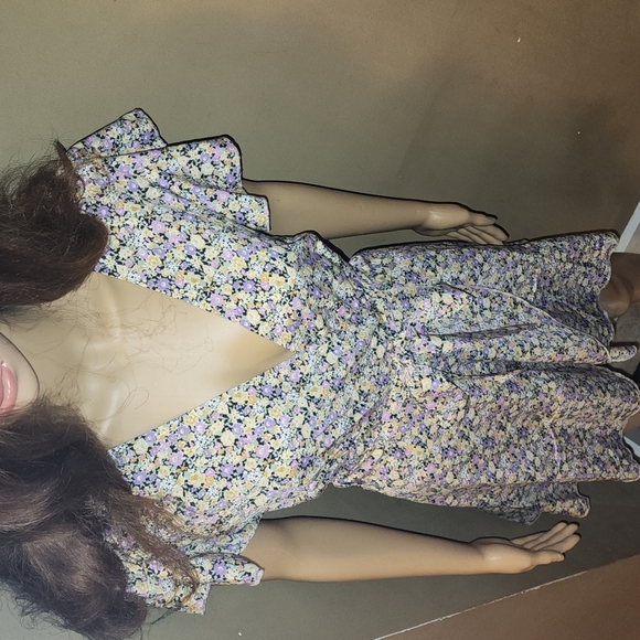 SHEIN Dresses & Skirts - Ditsy Floral Wrap Belted Dress